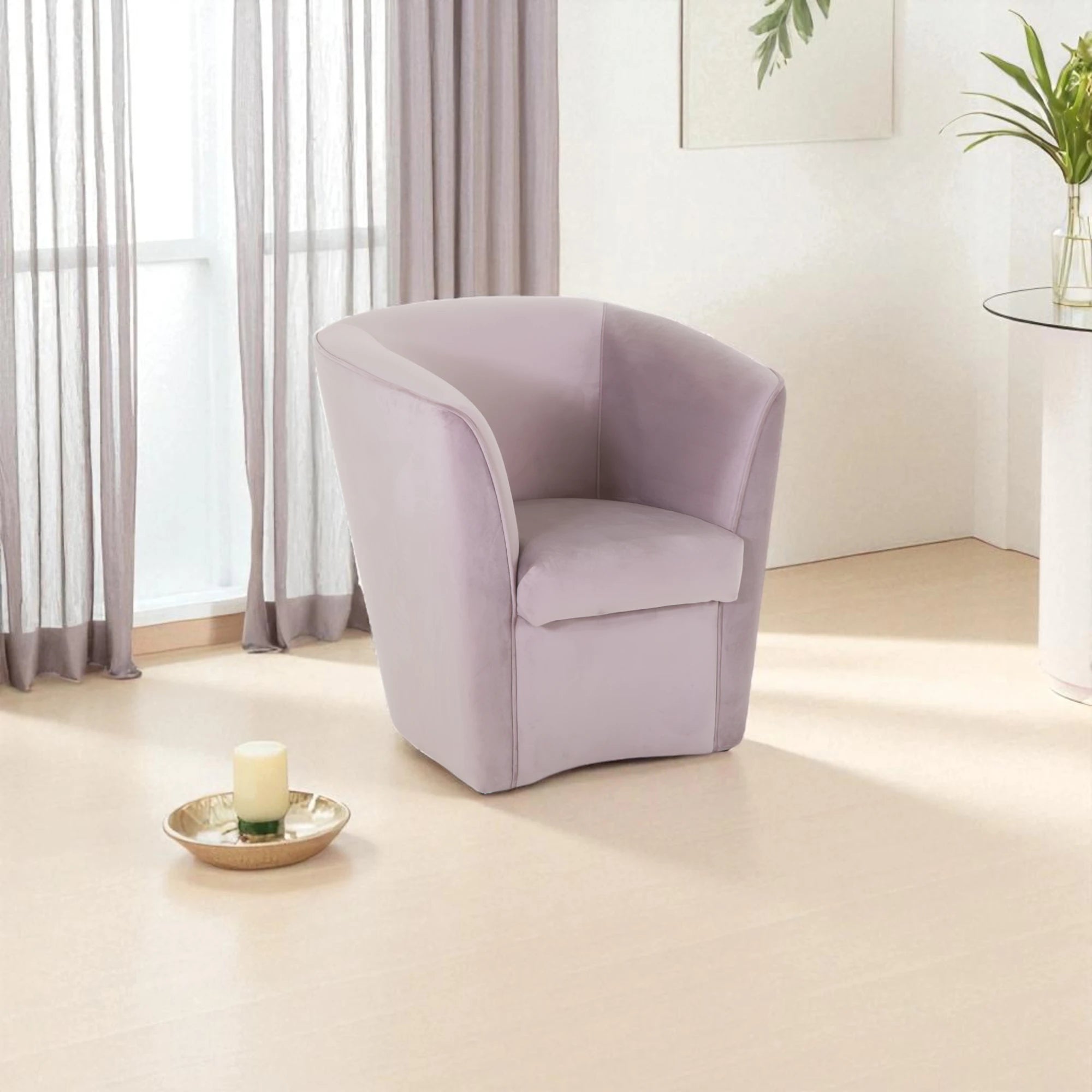 Isla - poltrona in velluto