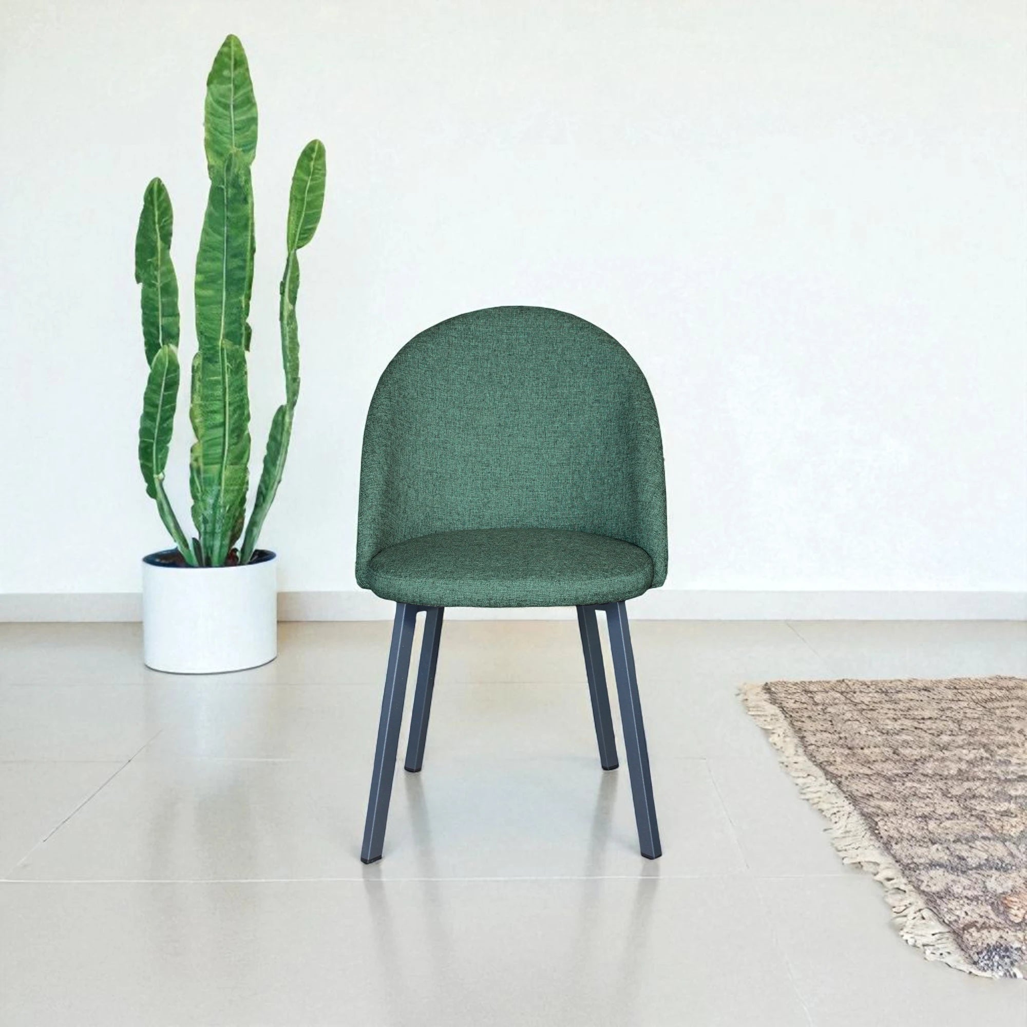 Luna - sedia in tessuto