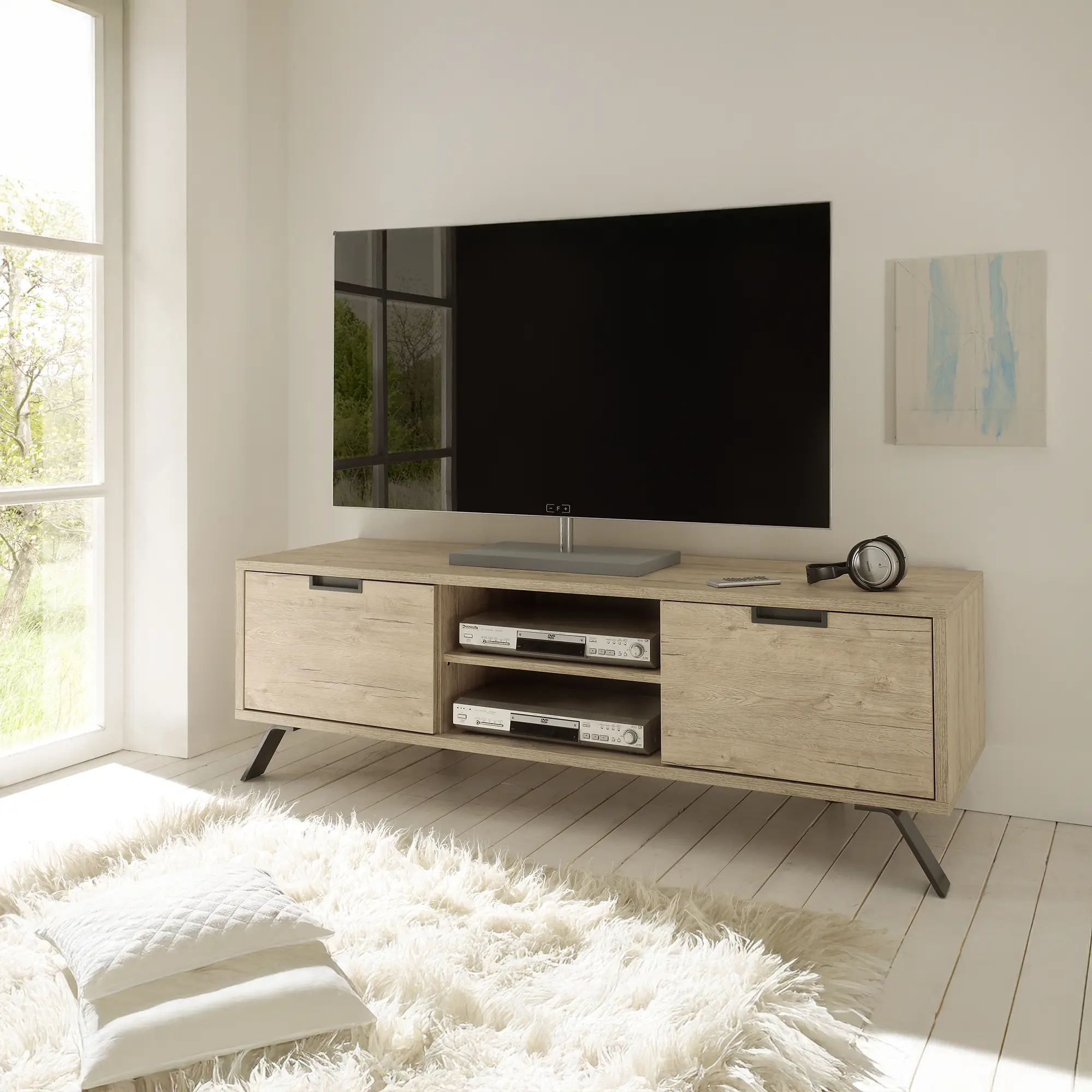 Owen - base tv 2 ante 2 cassetti