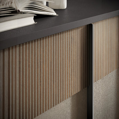 Sun - base tv 2 ante 1 cassetto