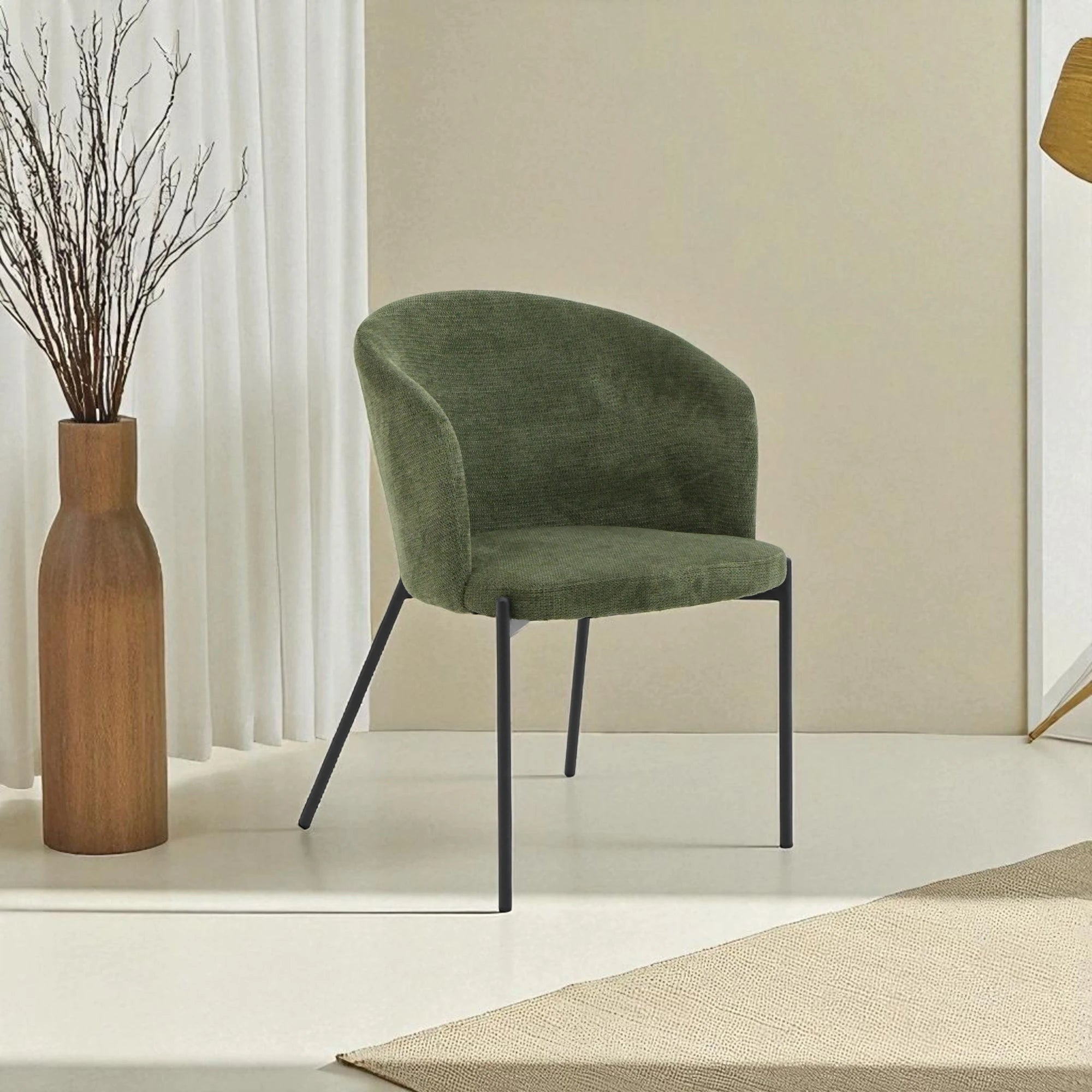 Clara - sedia in tessuto