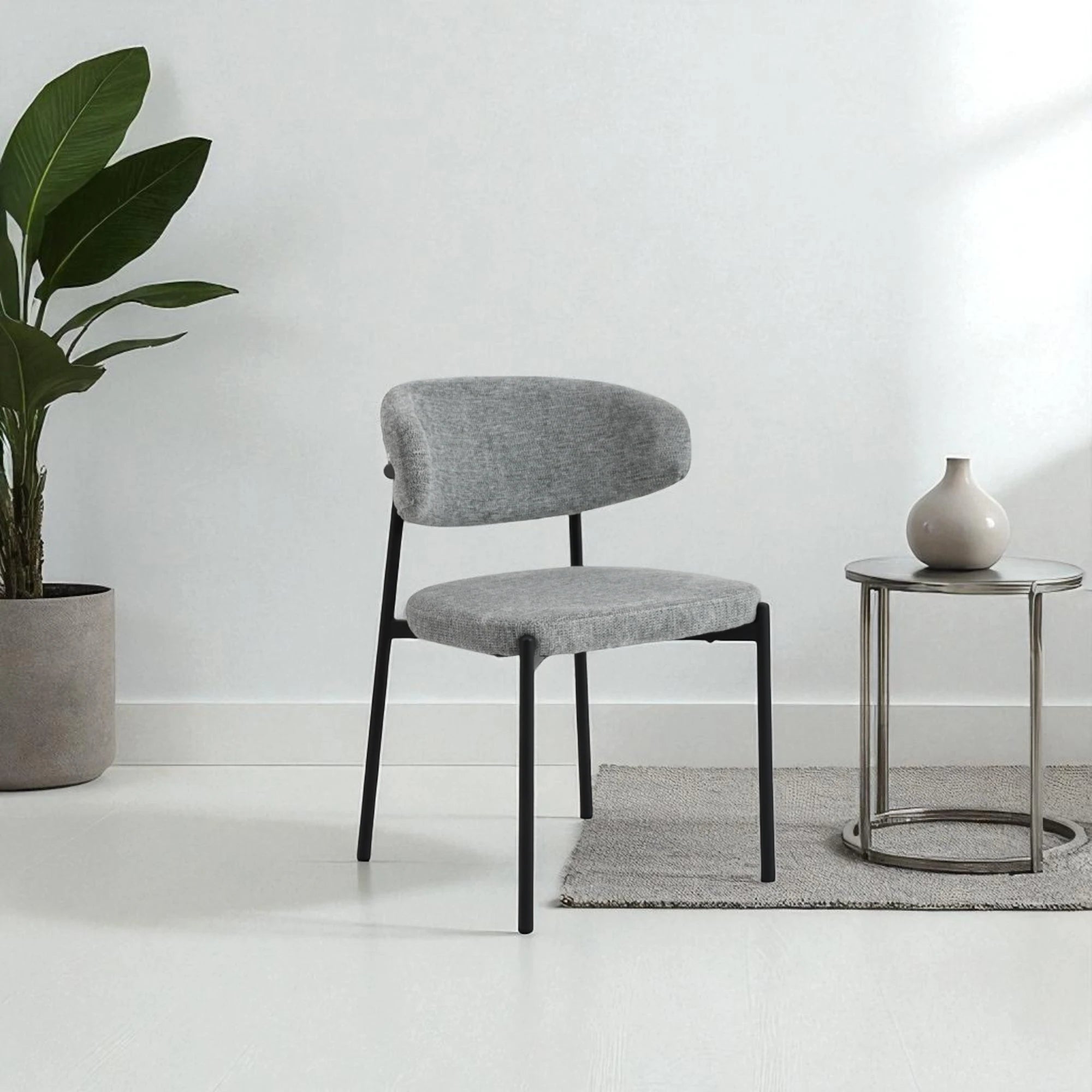 Ingrid - sedia in tessuto