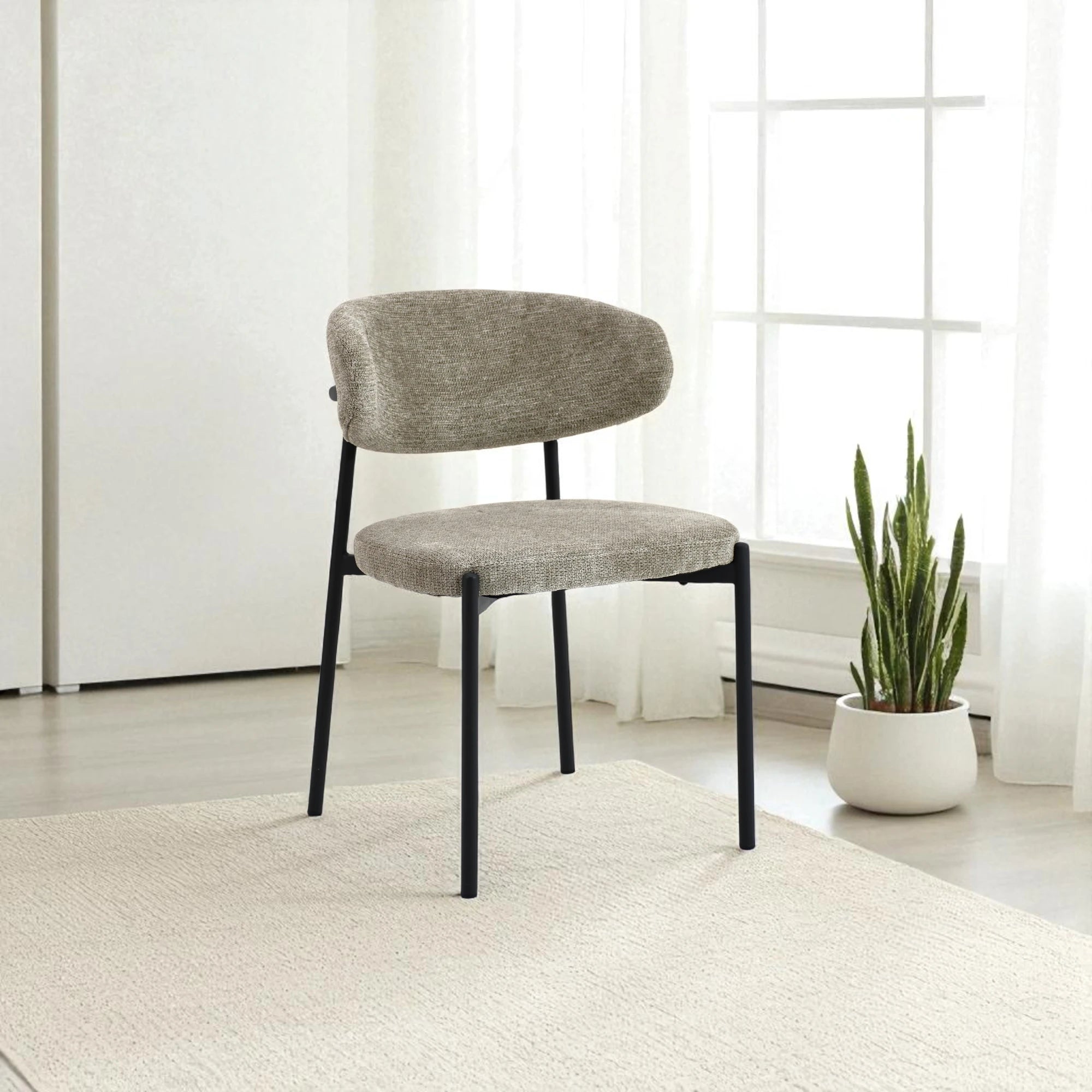 Ingrid - sedia in tessuto