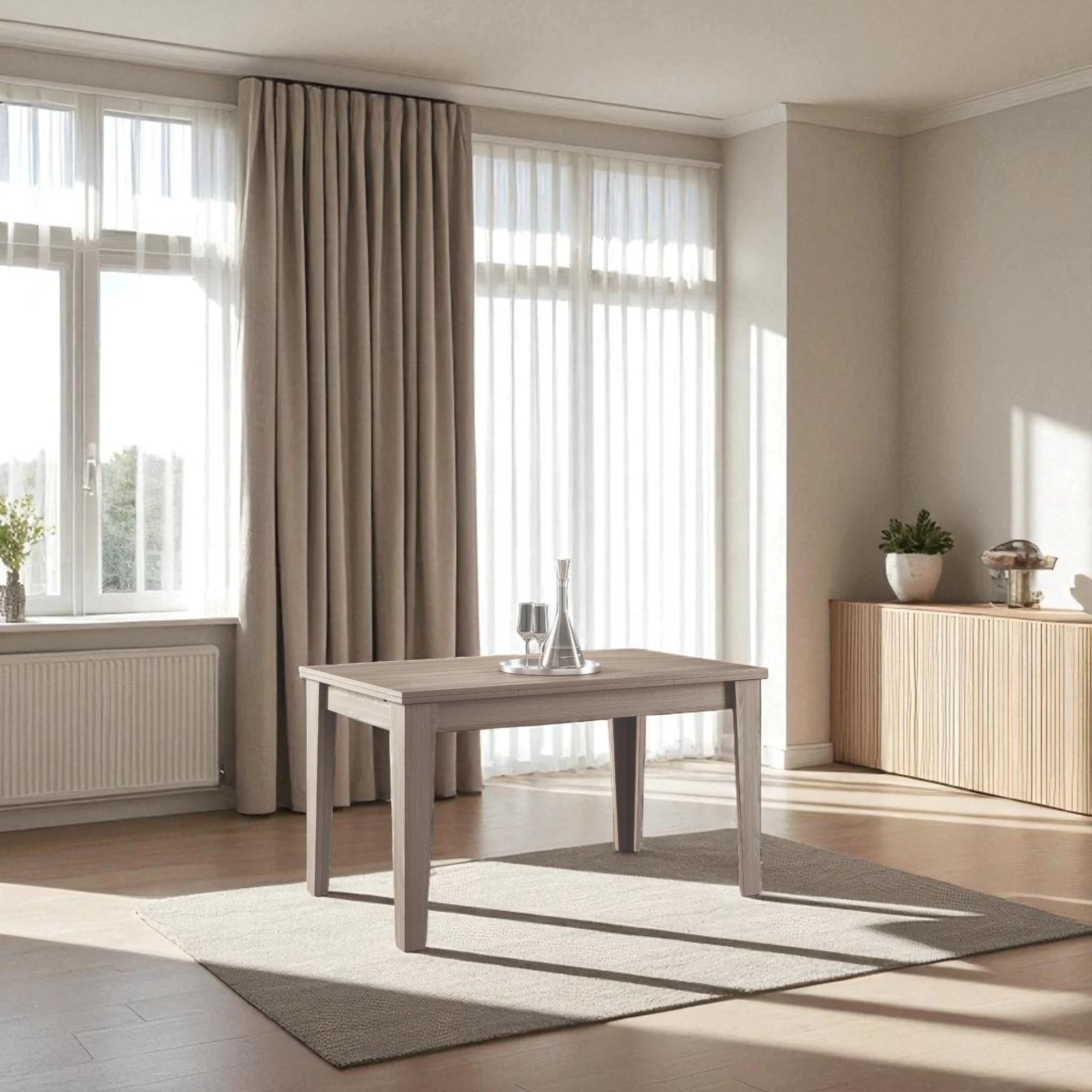 Toby - tavolo allungabile l.110 cm